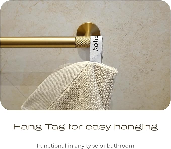 Luxury Silver-Infused Beige Guest Hand Towels 2-Pack Set, 23.6"x17.7"