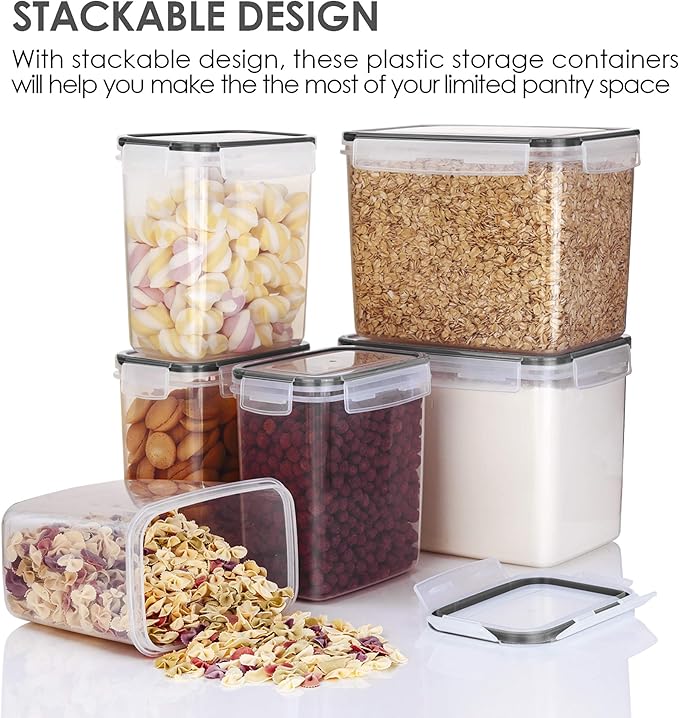 Vtopmart Airtight Food Storage Containers 6 Pieces