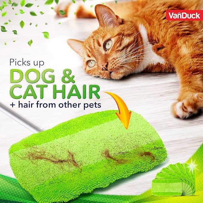 VanDuck Reusable Mop Pads Compatible