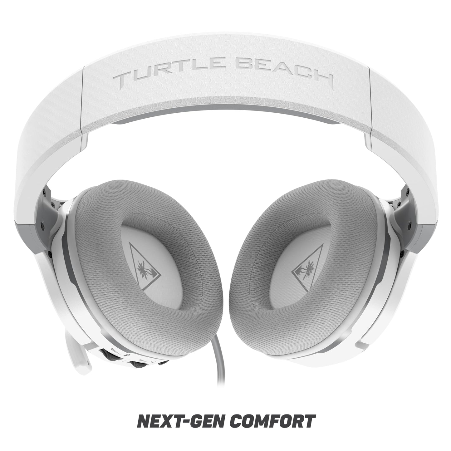 Turtle Beach Recon 200 Gen 2 Powered Gaming Headset - Xbox Series X, Xbox Series S & Xbox One, PS5, PS4, Mobile & PC with 3.5mm - Bass Boost, Memory Foam, White