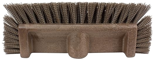 SPARTA Multi-Level Tile Scrub Brush 12" Wide Brush Head, Heavy-Duty Tile