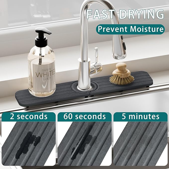 Faucet Mat for Kitchen Sink