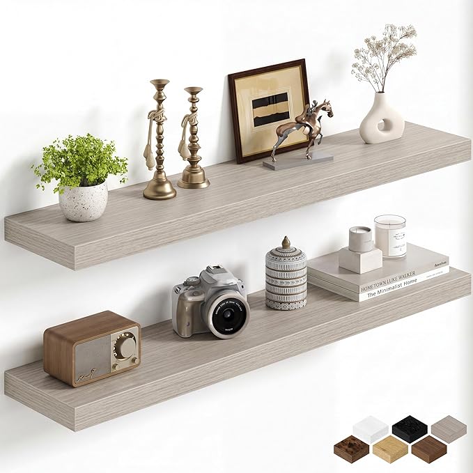 Fun Memories 40Inch Floating Shelves