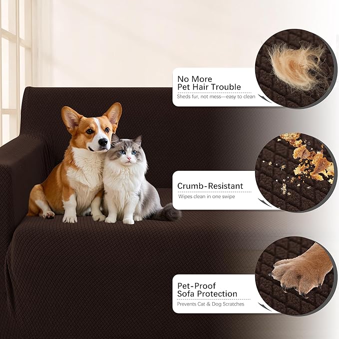 Arfntevss Stretch Sectional Couch Covers L Shaped Corner Sectional Sofa Cover
