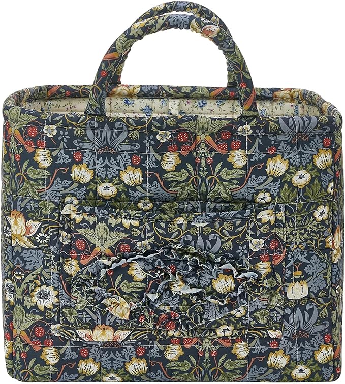 Quilted Fabric Storage Baskets