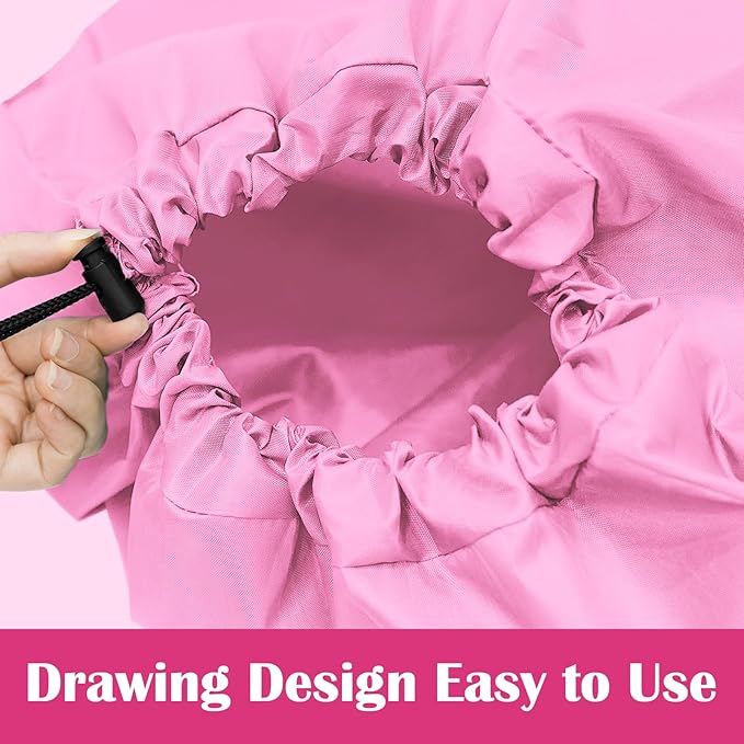 2 Pack XL Travel Laundry Bag, Machine Washable Dirty Clothes Organizer