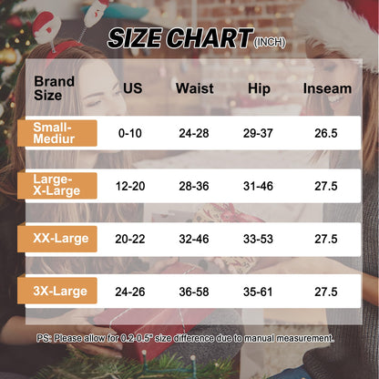 Hi Clasmix Fleece Lined Leggings Women - Seamless Thermal Winter High Waisted Tummy Control Thick Warm Yoga Pants