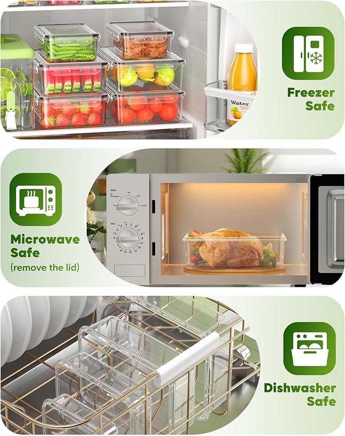 60 PCS Food Storage Containers