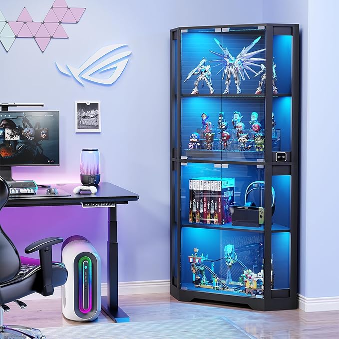 BROTTAR Corner Display Cabinet