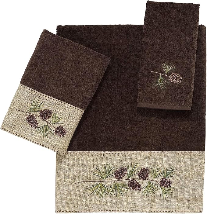 Avanti Linens - Fingertip Towel, Soft & Absorbent Cotton, Nature Inspired