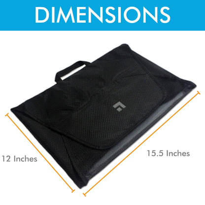 Slate Travel Garment Folder - 17" Packing Folder - Wrinkle Free Luggage Organizer