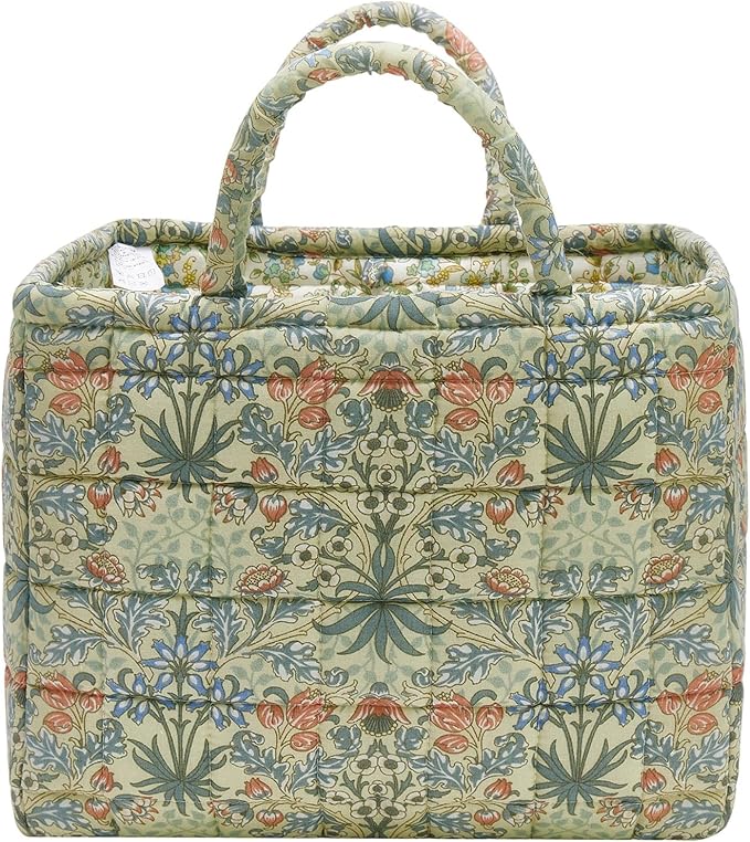 Quilted Fabric Storage Baskets