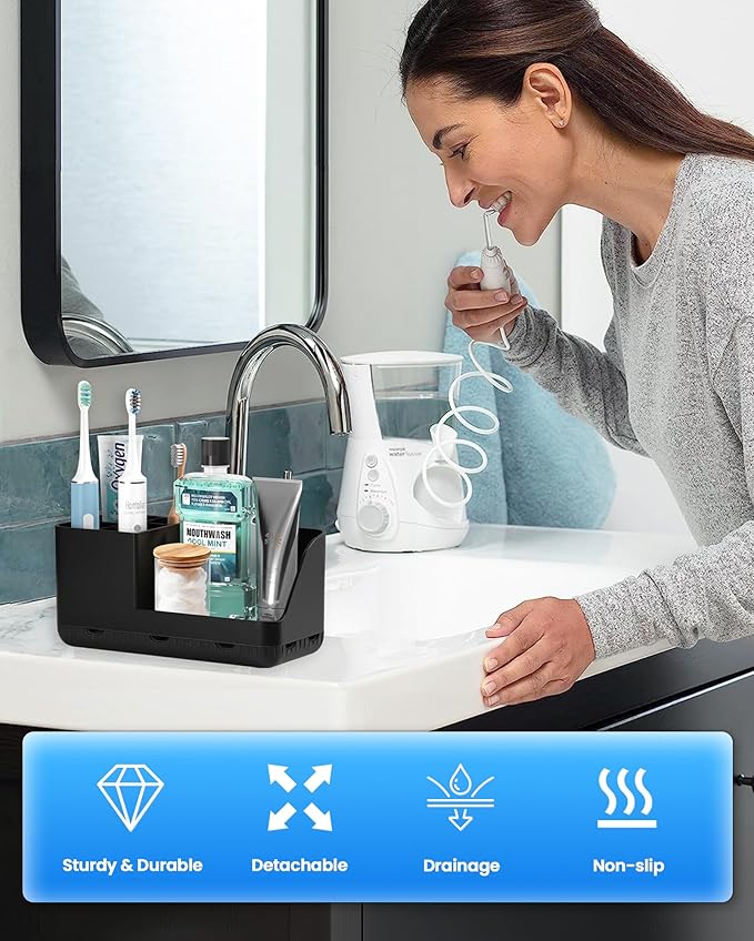 Toothbrush Holders for Bathroom Counter