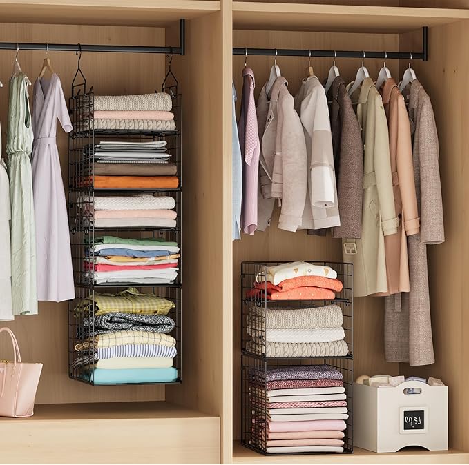 X-cosrack Hanging Closet Organizer and Storage