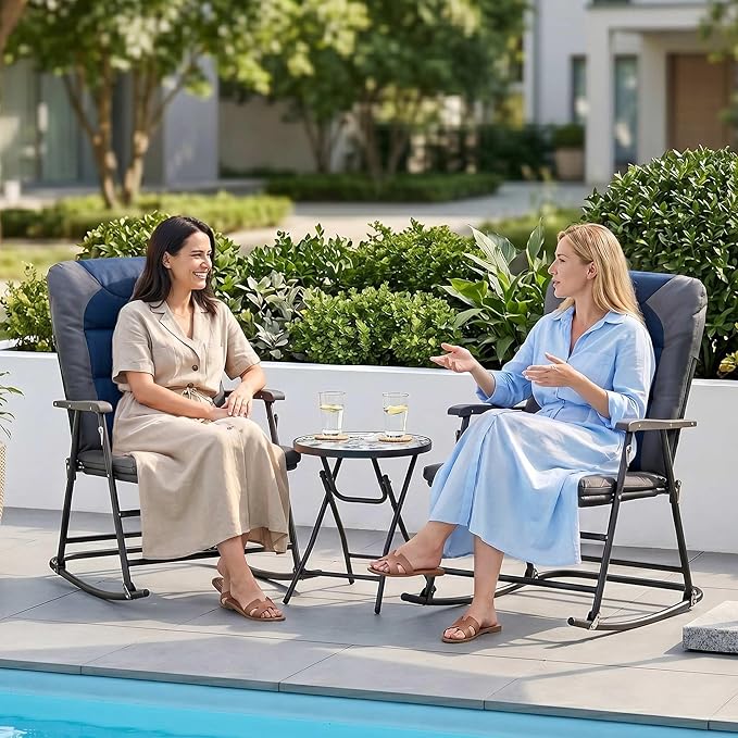 Outsunny 3 Piece Outdoor Patio Furniture Set
