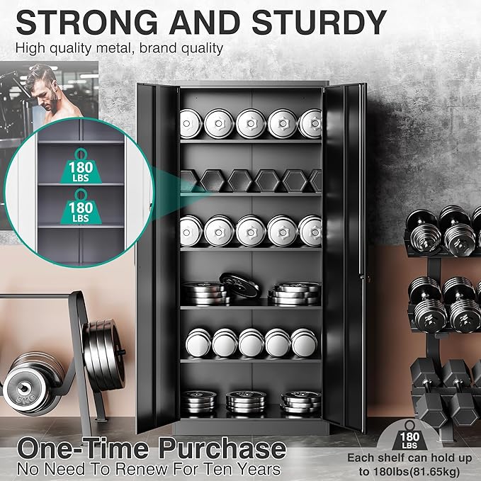 SISESOL Metal Storage Cabinet