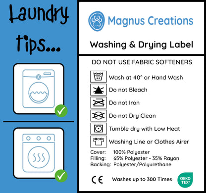 MAGNUS CREATIONS: Reusable Puppy Training Pads, (3-Pack) Washable Dog Pads, Very Absorbent Pet Mat Pee Pads for Dogs, Quick Drying Pads for Travel, Car, Home, Medium and Large Dogs (76 x 91 cm)