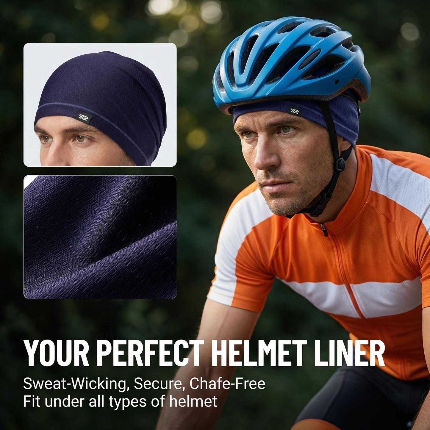 LONGLONG 2 Pack Summer Beanies - Lightweight Breathable Cooling Skull Caps for Women Men Sports & Daily Wear