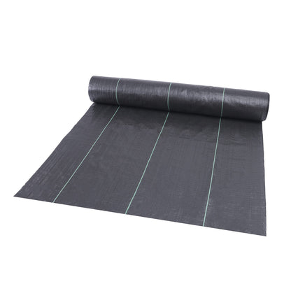 EXTRAEASY Weed Barrier Fabric 3.2oz Heavy Duty - 3ft x 100ft Landscape Fabric | Easy Install & Rugged Plastic Ground Cover Weed Barrier with UV Protection for Gardens, Landscaping Fabric