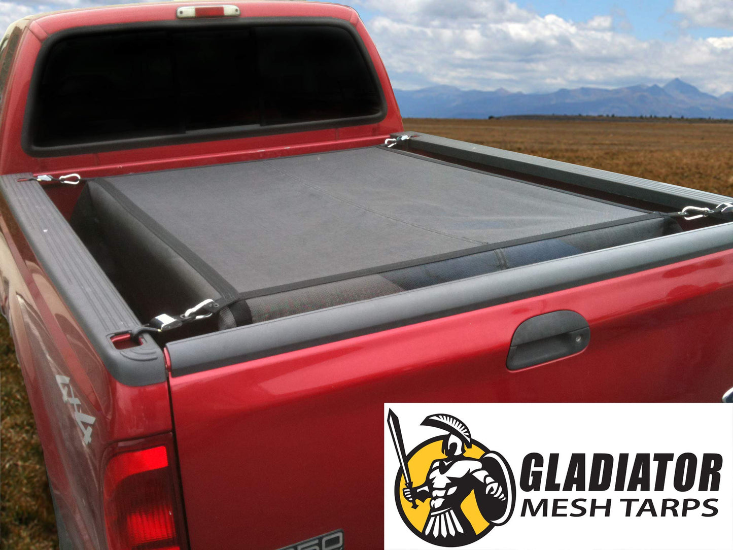 Gladiator Cargo Net - RipProof Mesh Cargo Tarp - Small - 4.75' x 6' (SMT-100)