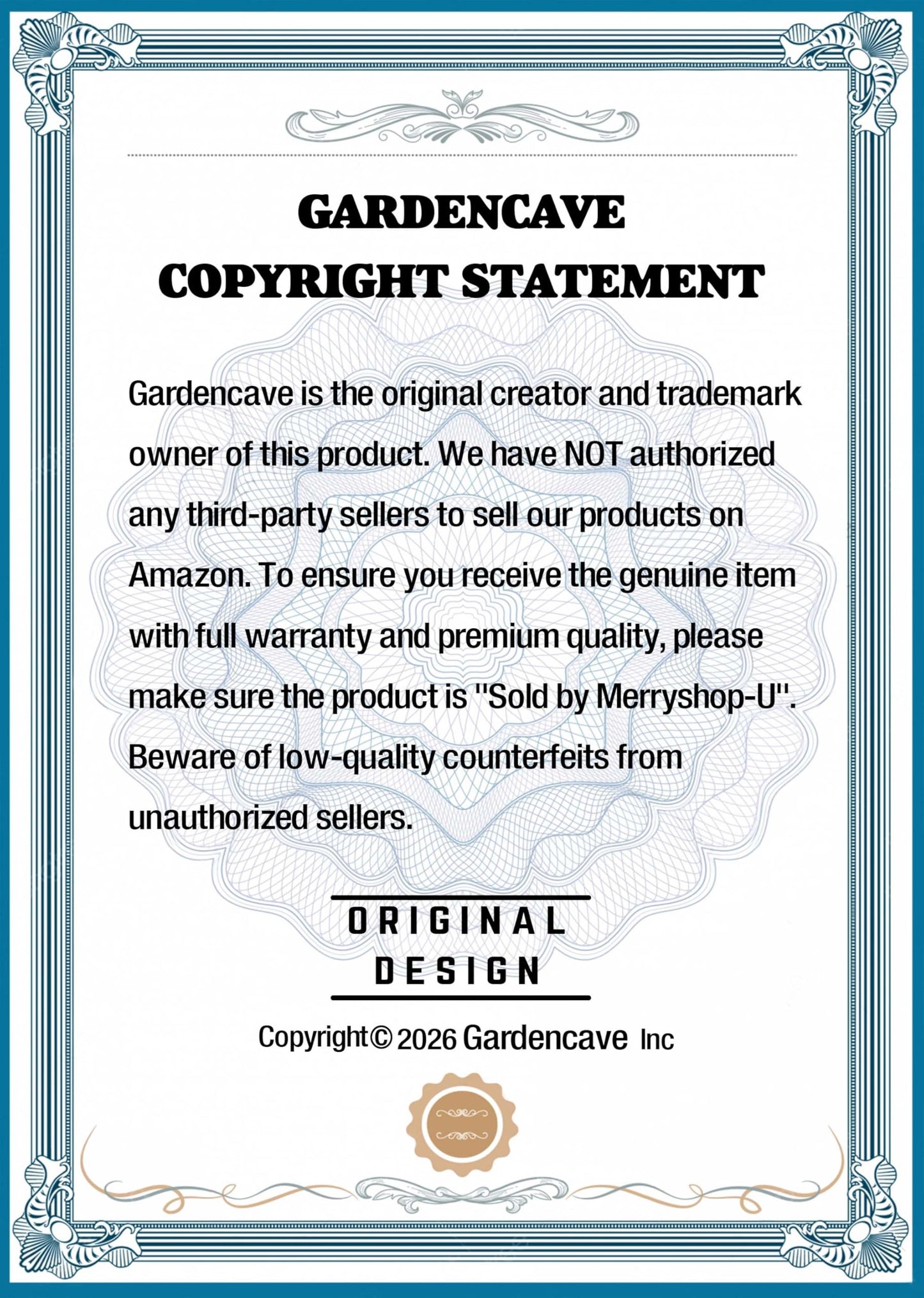 gardencave 2 Pack Solar Fence Lights Metal Solar Powered Outdoor Deck Step Wall Lights Mandala Theme Waterproof Fence Light for Garden Post Patio Backyard Yard Decor (2 Pack)