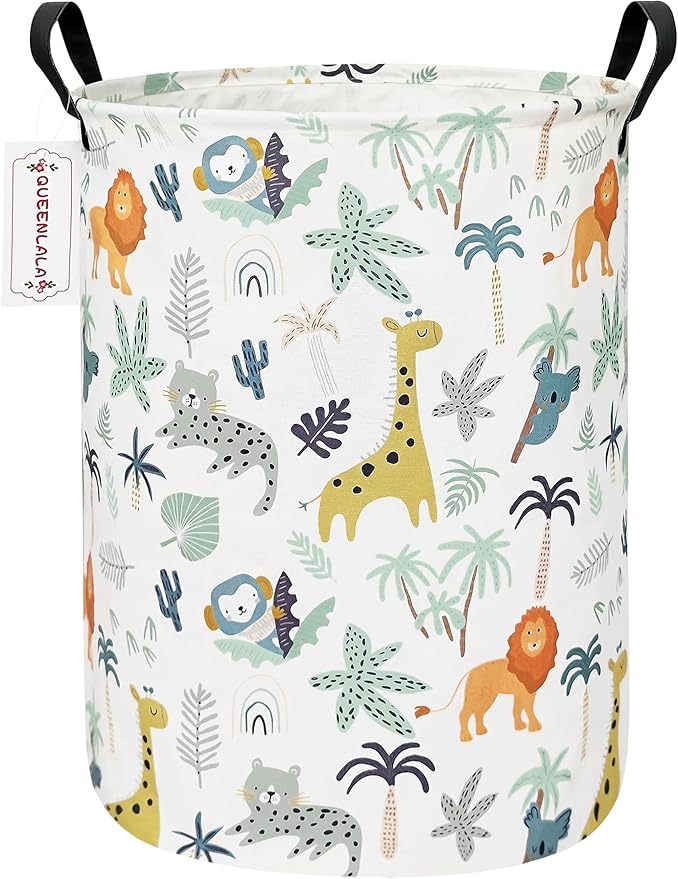 QUEENLALA Large Storage Basket, Laundry Hamper/Bathroom/Home Decor/Collapsible