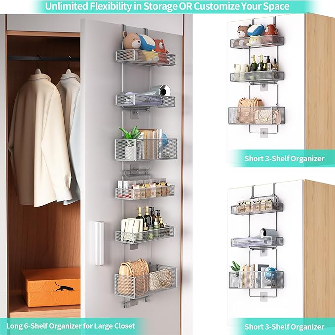 HapiRm Over Door Organizer Storage