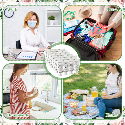 Dansib 24 Sets Employee Appreciation Gifts Hand Mini Lotion Bulk Travel Size Hand Cream Inspirational Thank You Gifts for Employee Staff Teachers Coworkers Team Nurse(Elegant)
