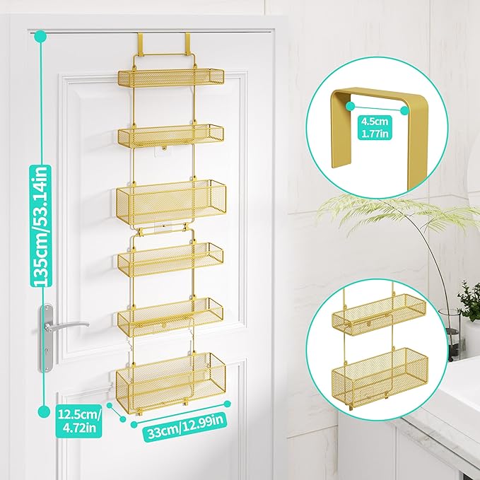 HapiRm Over Door Organizer Storage