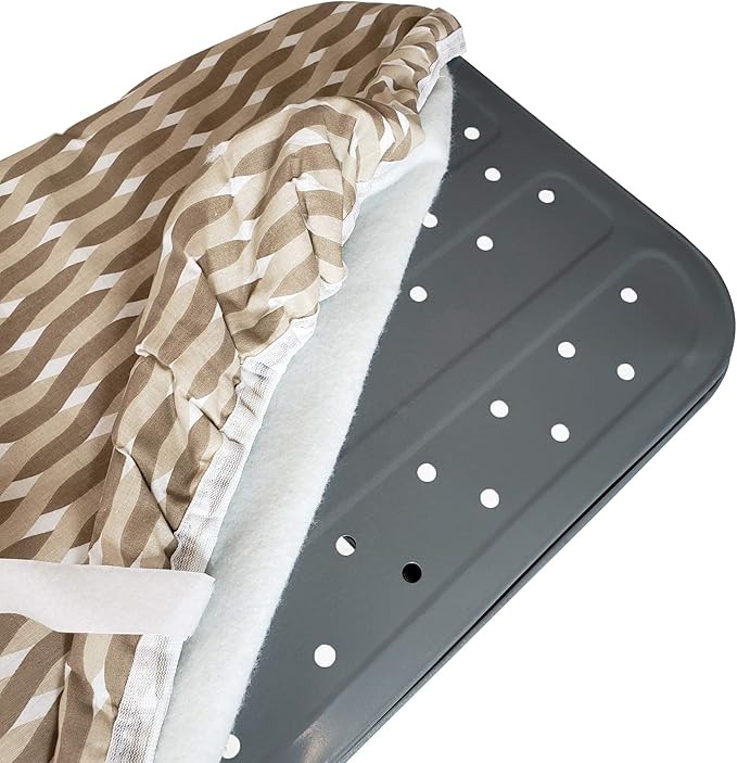 HOMZ 1915078 Premium Standard Width Ironing Board Cover and Pad,