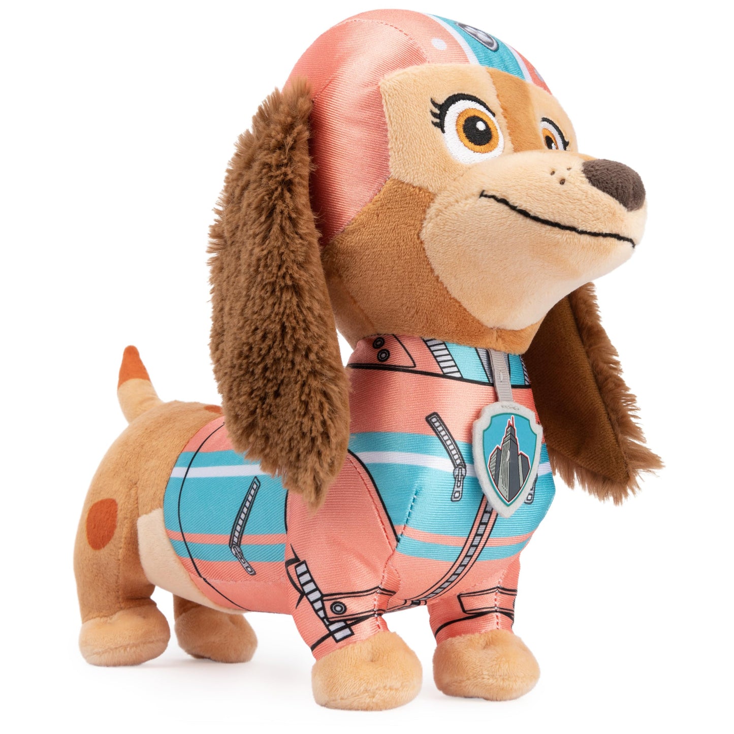 GUND PAW Patrol Liberty in Heroic Standing Position, Premium Stuffed Animal for Ages 1 and Up, 12”