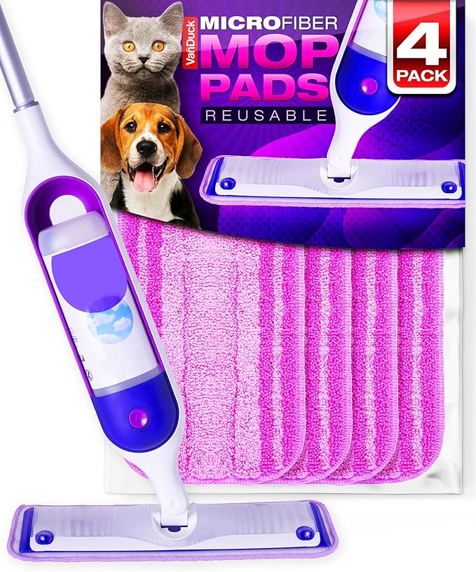 VanDuck Reusable Mop Pads Compatible
