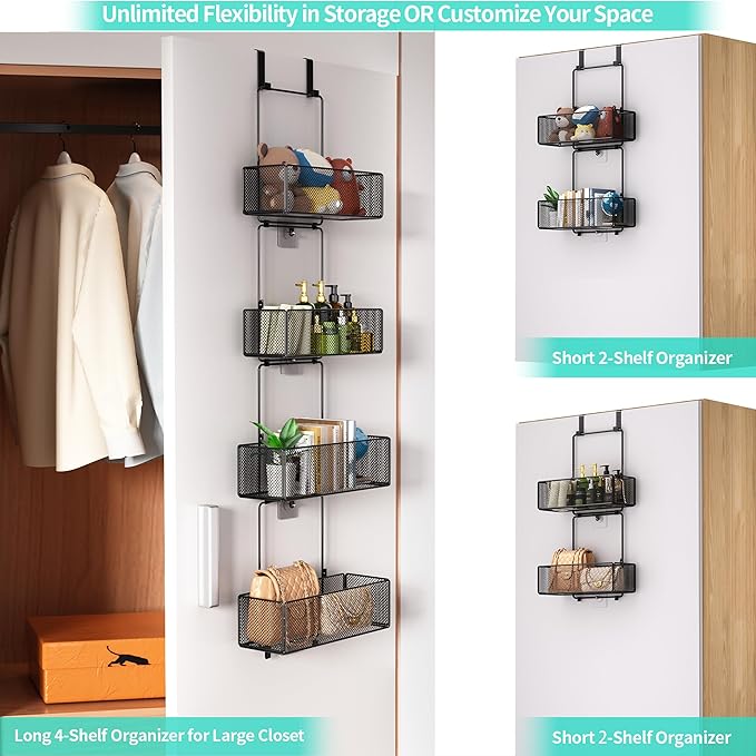 HapiRm Over Door Organizer Storage