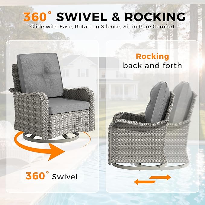 14-Seat Modern Patio Furniture Set