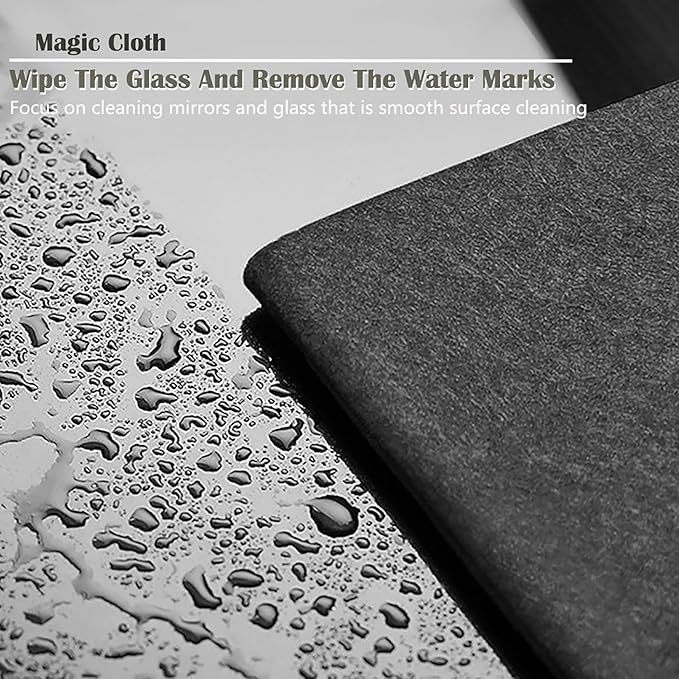 10pcs 9×7 Inches Real Magic Cloth Thickened Magic Cleaning Cloth Microfiber