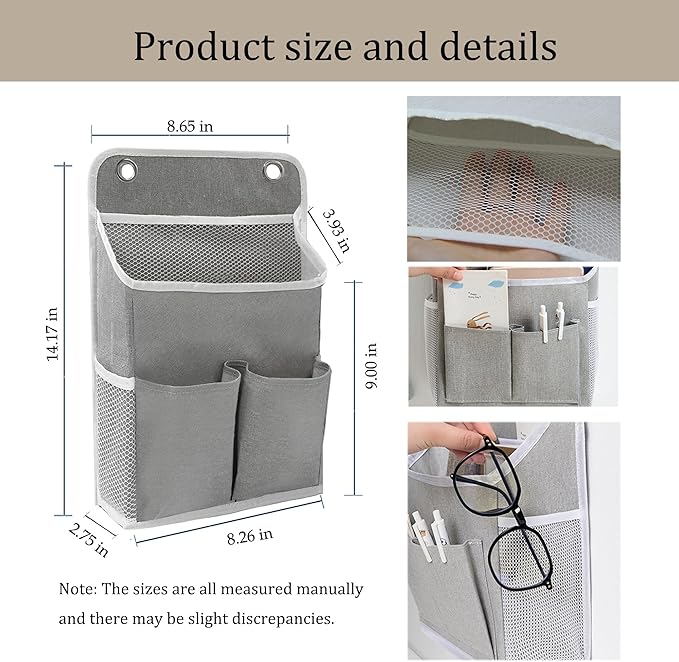 Hanging Storage Organizer, Over The Door Hanging Bags/Wall Baskets Storage