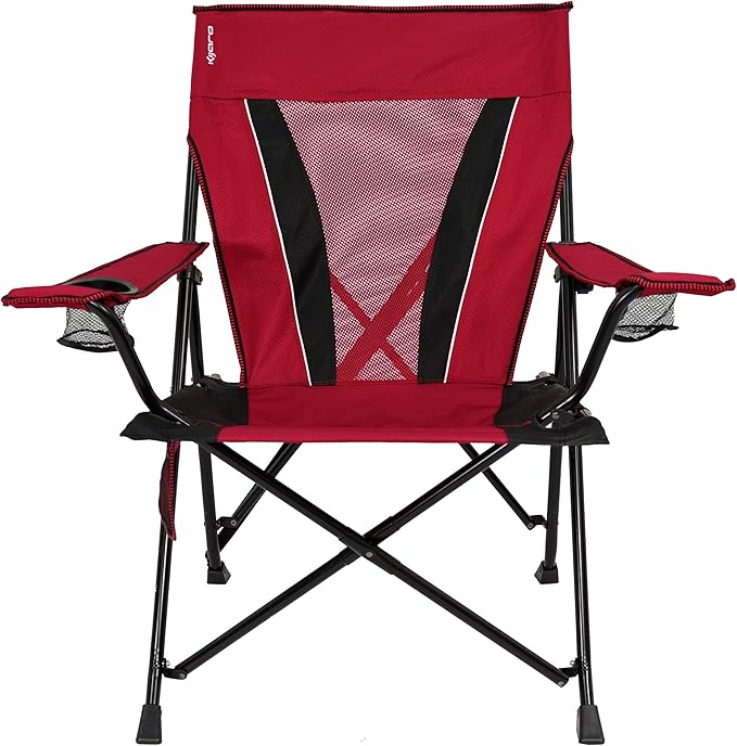 Kijaro XXL Dual Lock Portable Camping Chair - Supports Up to 400lbs - Enjoy The Outdoors in a Versatile Folding Sports & Outdoor Chair