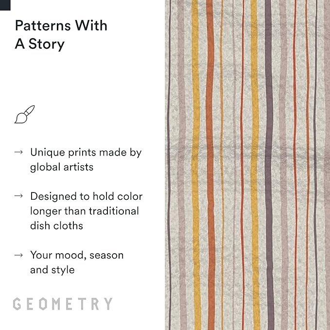 GEOMETRY Kitchen Dish Cloths