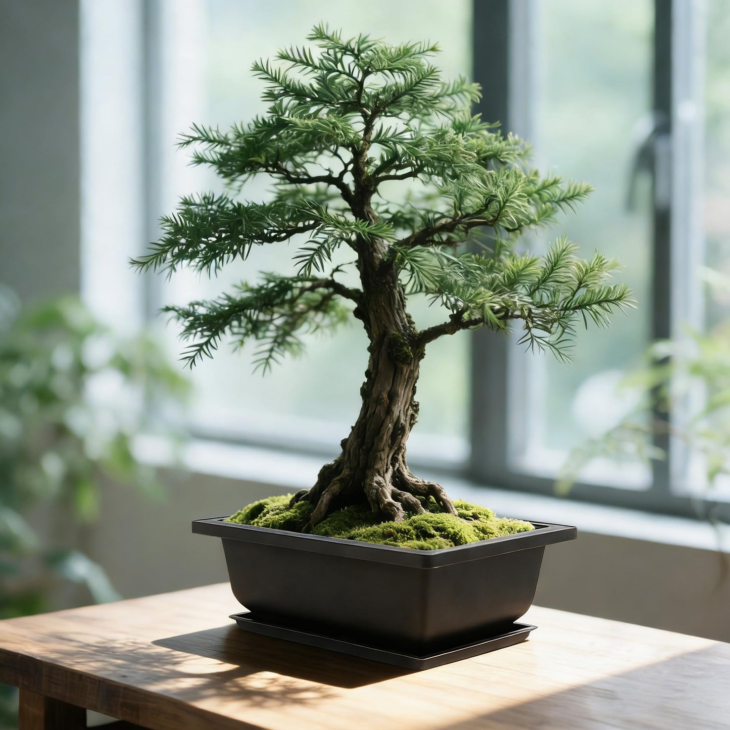 Sproutix Bonsai Starter Kit, Growing into Blue Spruce, Boxwood, Dawn Redwood, Flame Tree and Judas Tree, Including Complete Gardening Tools in A Gift Box