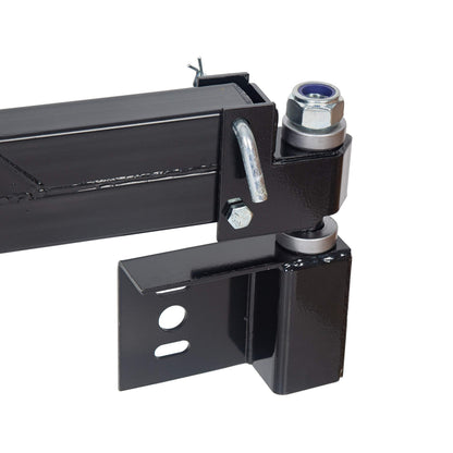 ECOTRIC Tire Carrier Mount Compatible with All Hummer H2 w/Drop Down Option Black, Heavy Duty
