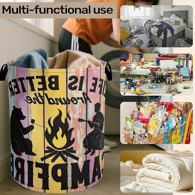 Camping Foldable Laundry Hamper