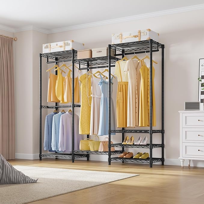 VIPEK V5 Medium Portable Closet Wardrobe Heavy Duty Clothes Rack, Freestanding