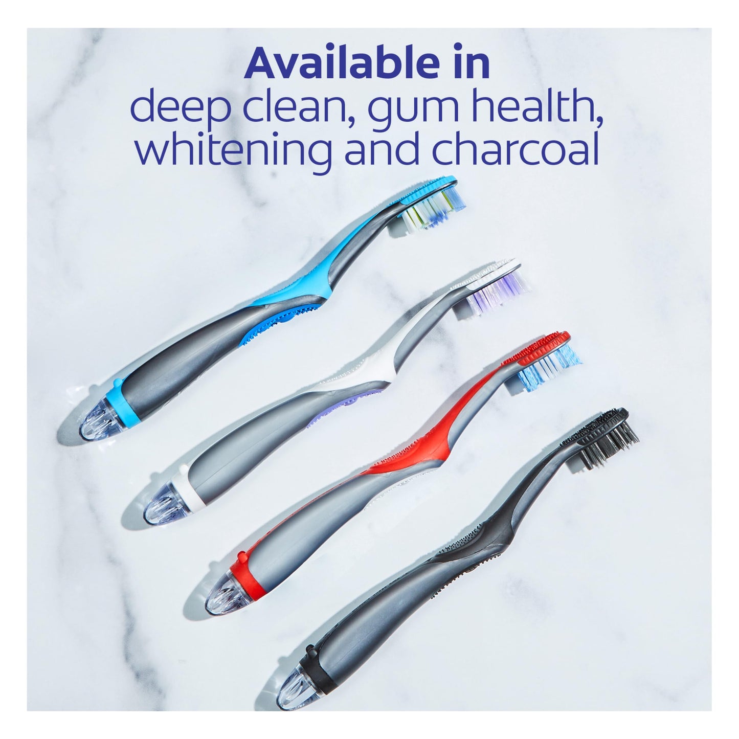 Colgate 360 Vibrate Charcoal Battery Operated Toothbrush Pack, Soft with 1 AAA Battery Included, Black, 2 Count
