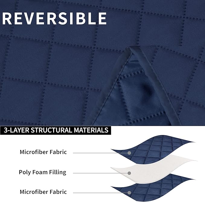 Easy-Going Oversized Recliner Sofa Cover, Reversible Couch Cover
