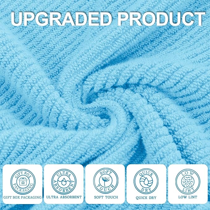 VOOVA & MOVAS Ocean Blue Towels