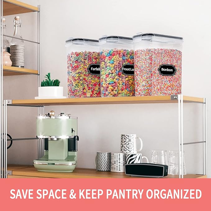 PRAKI Large Dry Food Storage Containers