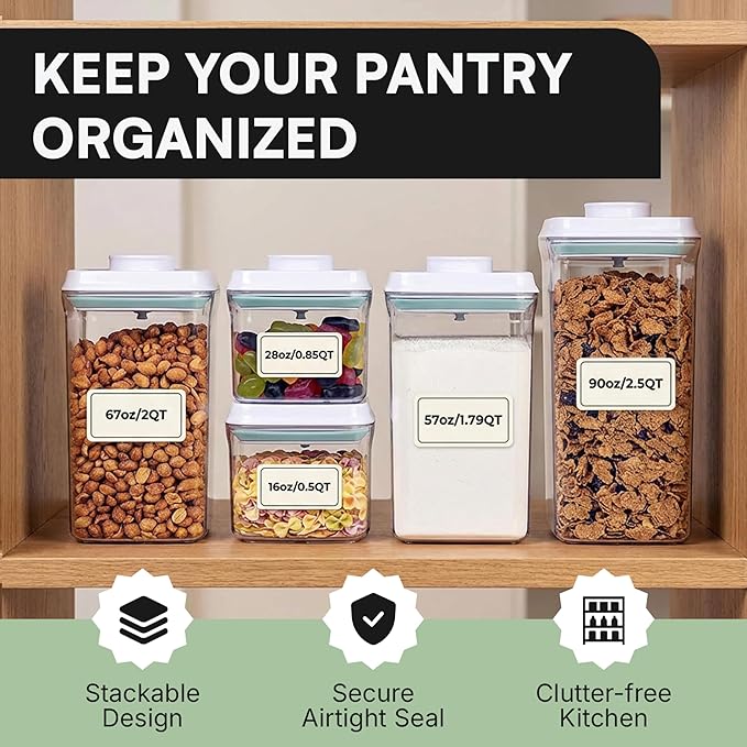 Bop Top Airtight Food Storage Containers