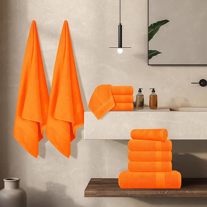 GLAMBURG Ultra Soft 24-Piece Towel Set
