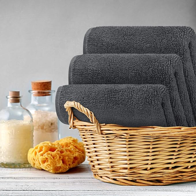 Utopia Towels 12 Pack Premium Wash Cloths Set, 12 by 12 Inches, 100% Cotton