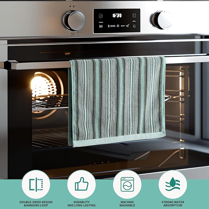 SALAS Premium Cotton Kitchen Dish Towels